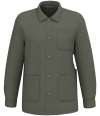 NS611 Native Spirit Washed Effect Work Jacket Washed Organic Khaki colour image